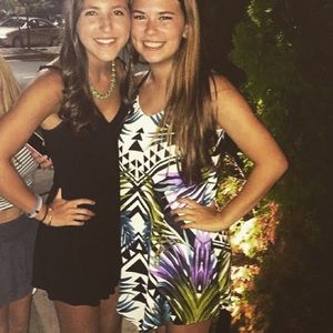 Tropical Pattern Dress